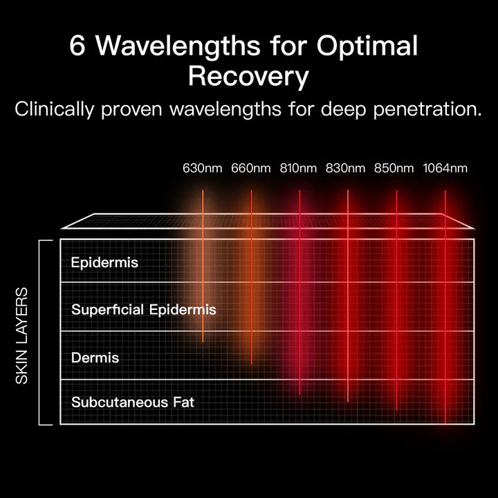ReFirm Pro - Dual-Wavelength Red Light Belt with 3-Layer Recovery Technology™